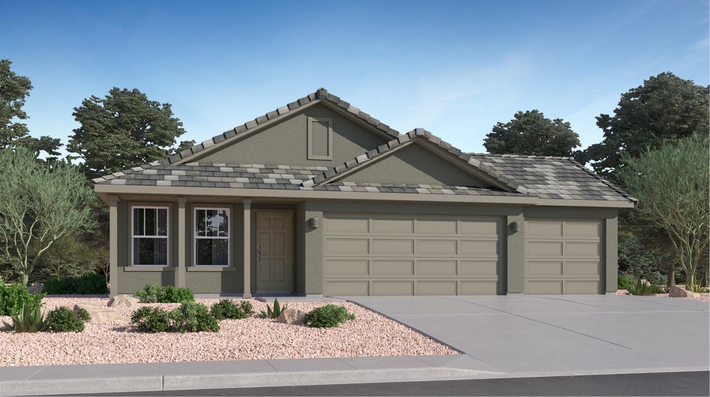 Elevation B - Beckmam Exterior B