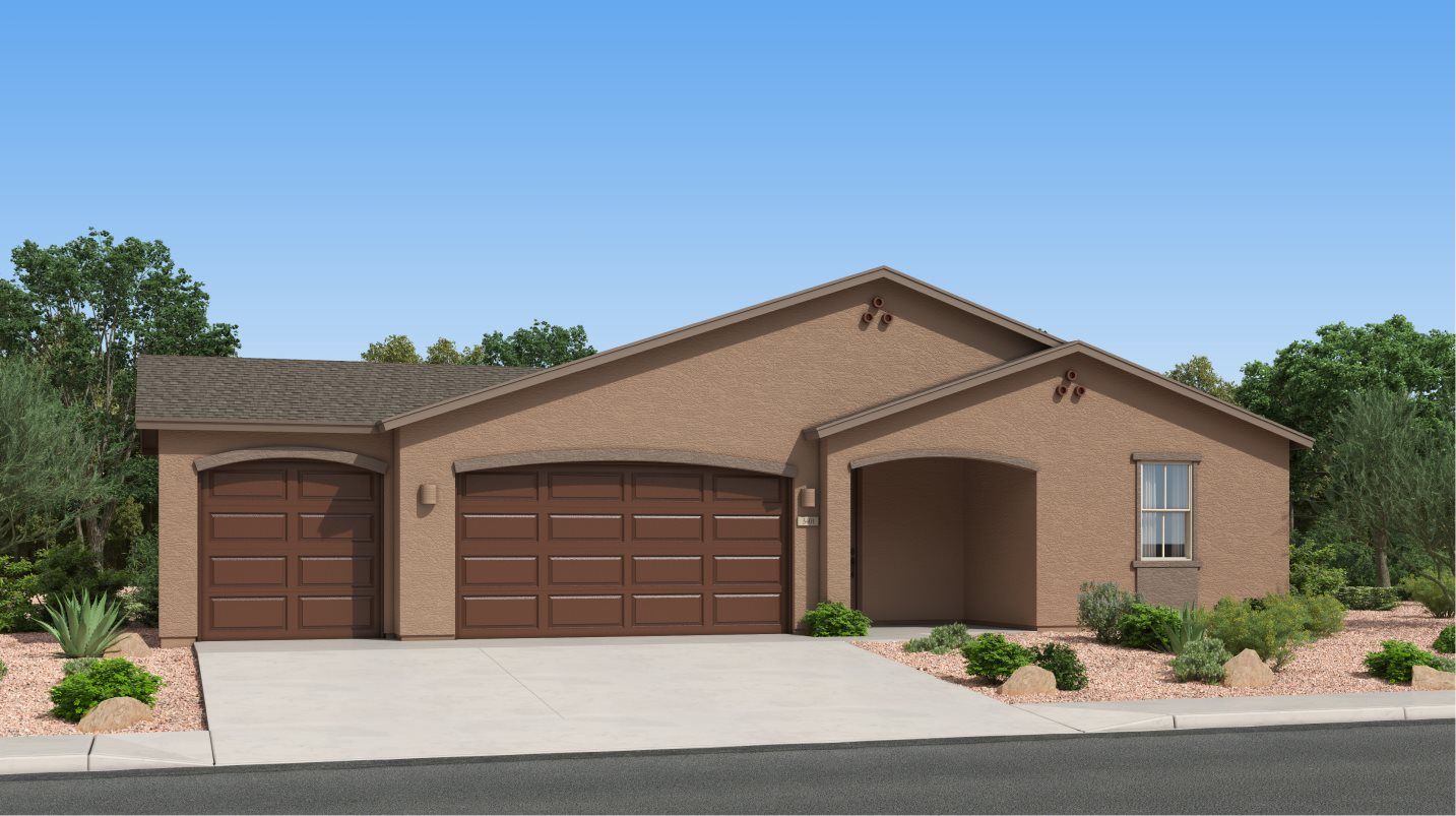 Elevation A - Exterior Rendering