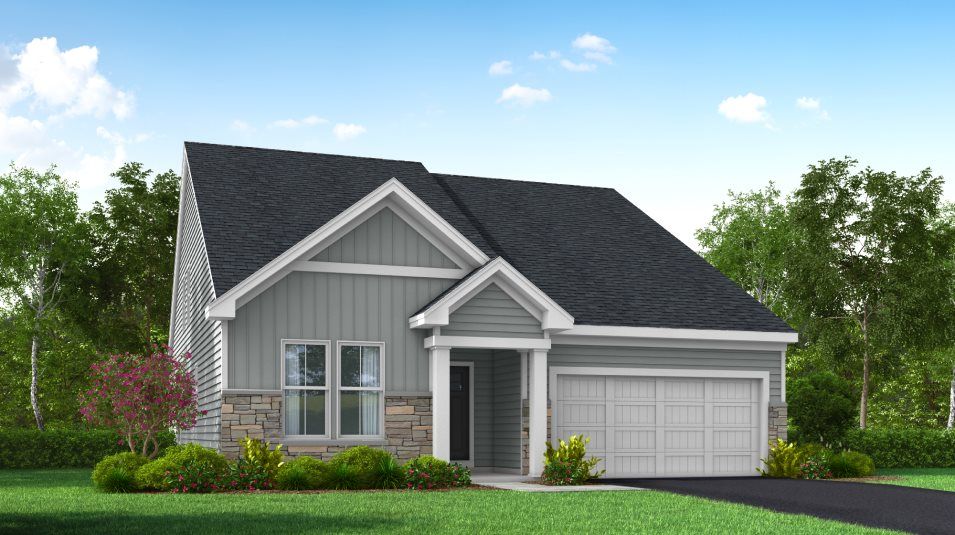 Elevation FRS - Tuscany farmhouse-inspired exterior