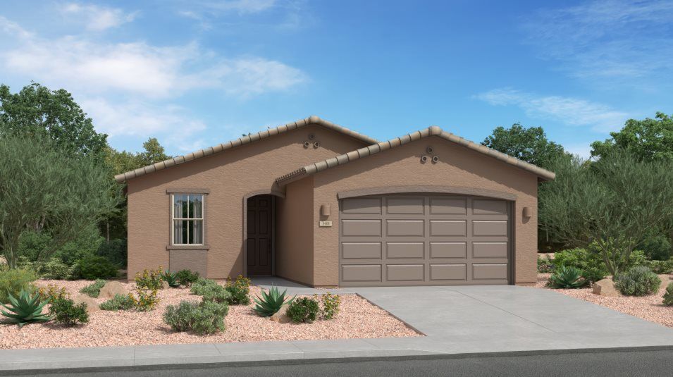 Elevation A:Exterior A