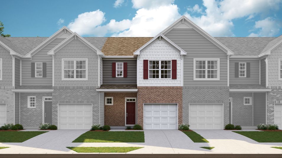 Elevation A1 - Abbey exterior rendering
