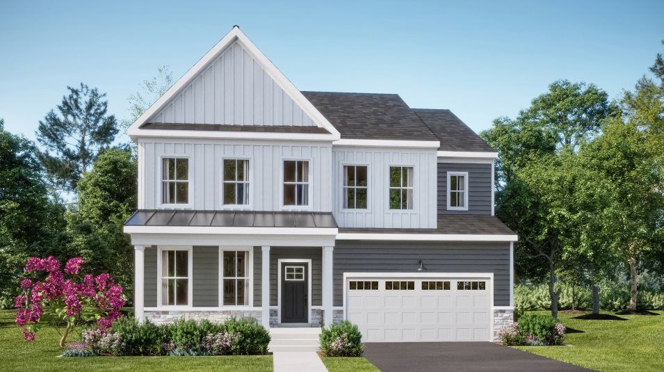 Elevation FRB - A farmhouse-inspired exterior
