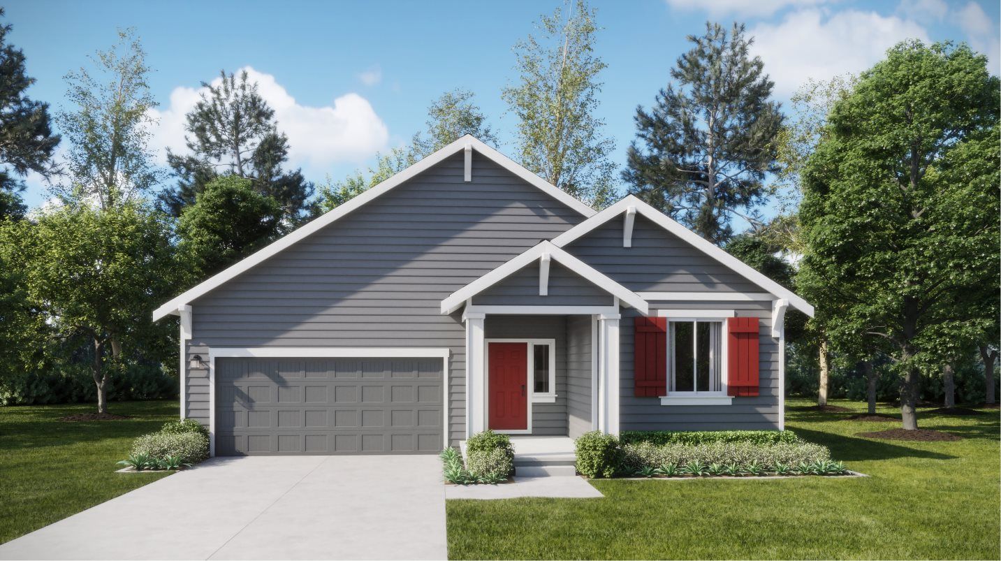 Elevation CR - Craftsman home image