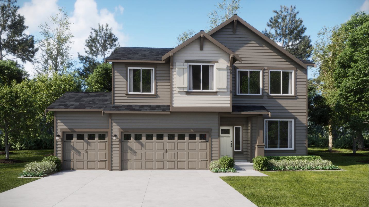 Elevation CR - Craftsman home image
