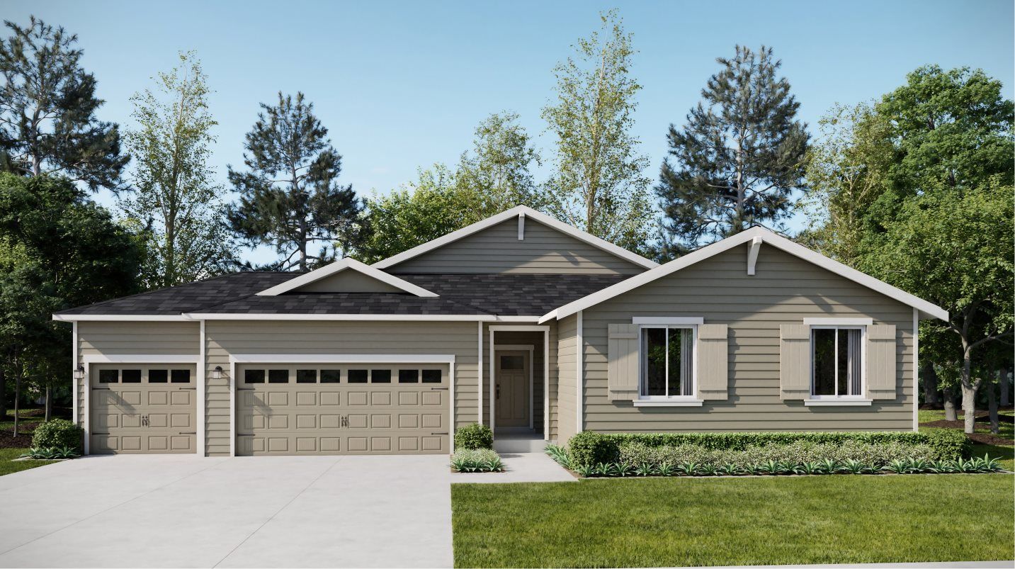 Elevation CR - Craftsman home image