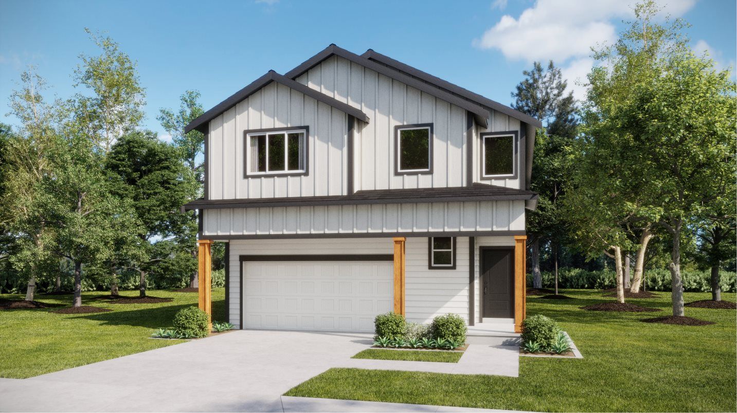 Elevation MF - Modern Farmhouse