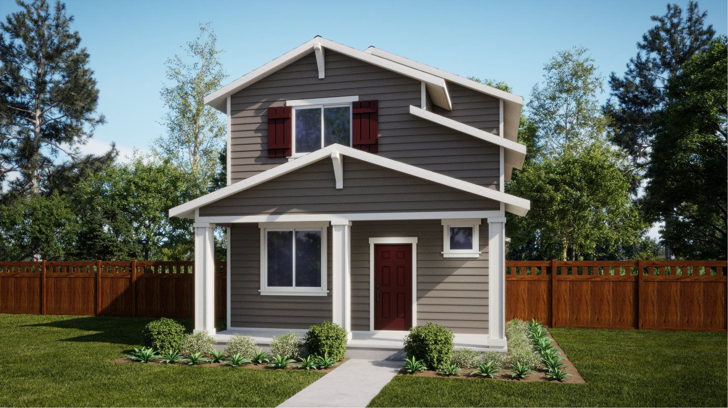 Elevation CR - Craftsman home image