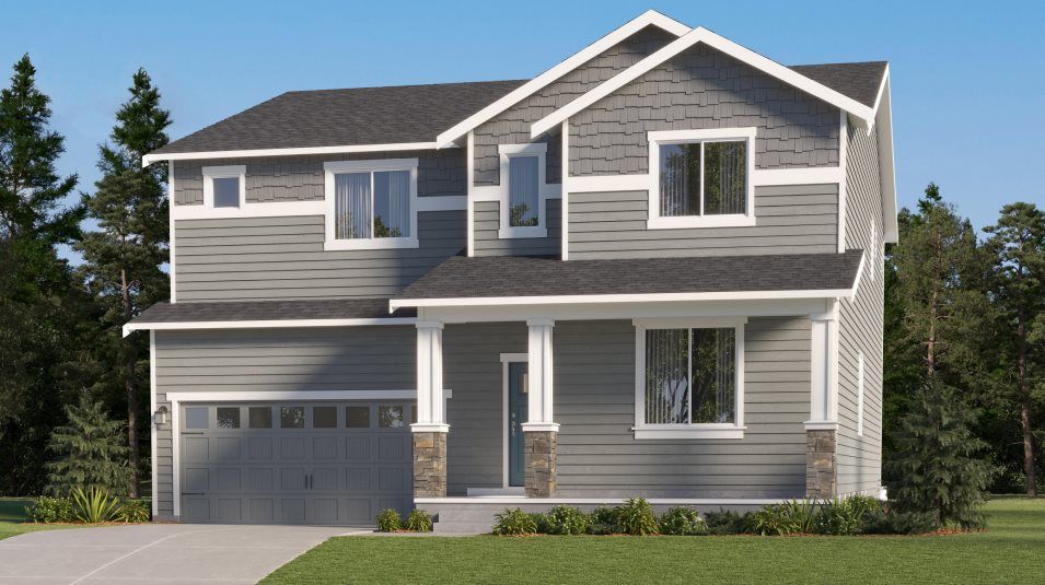 Elevation TR - Traditional home exterior image