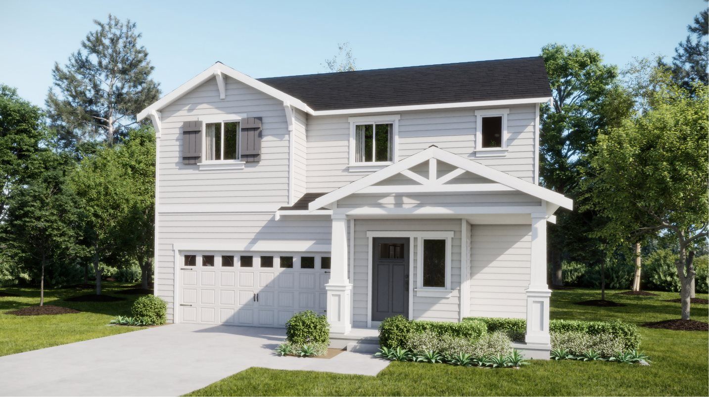 Elevation CR - Craftsman home image