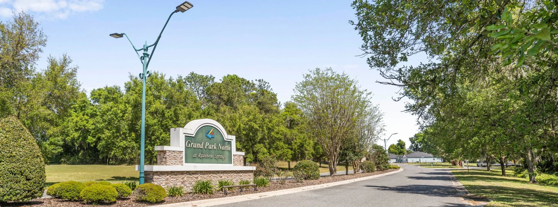 Grand Park north community monument
