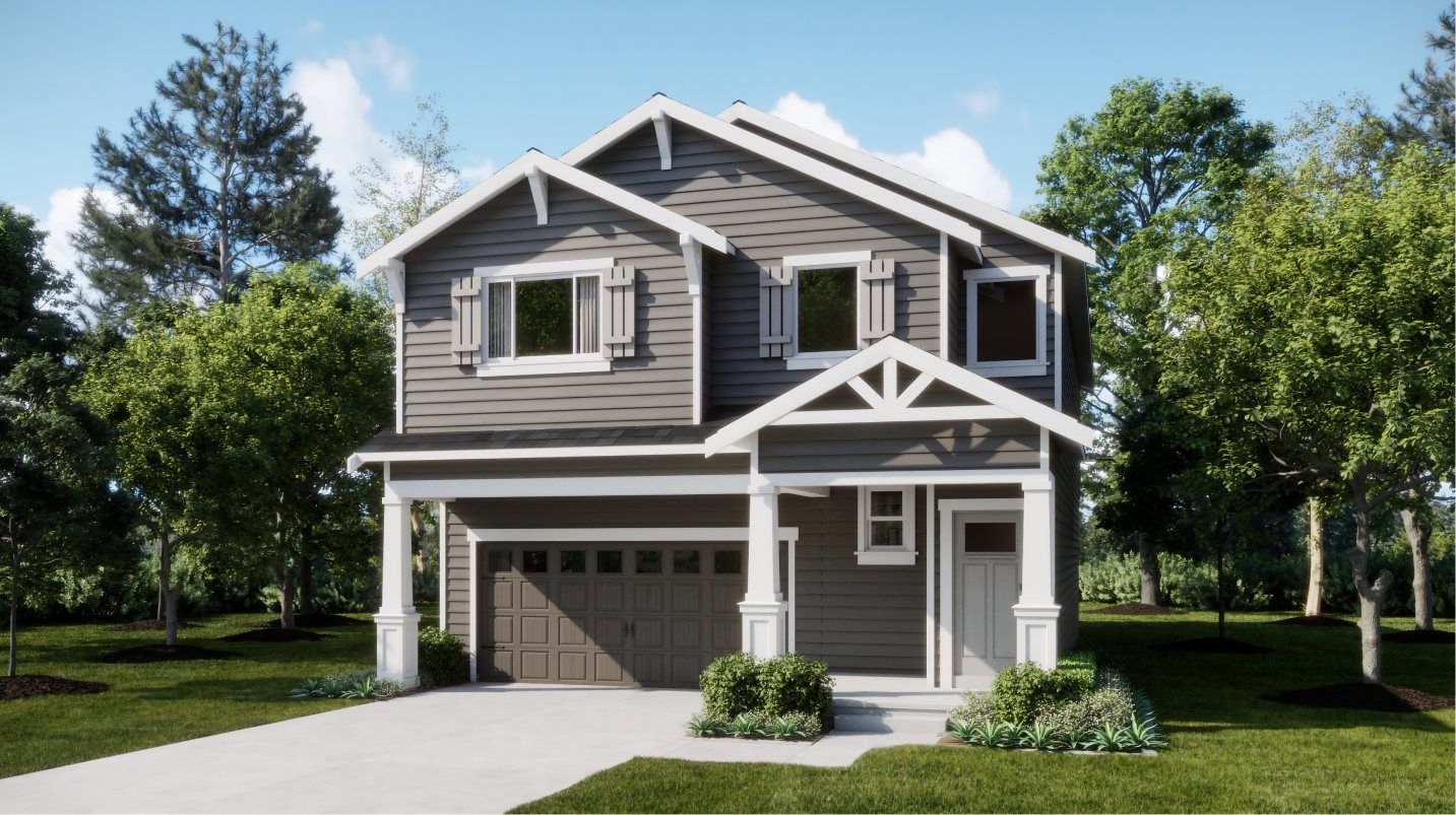 Elevation CR - Craftsman home image