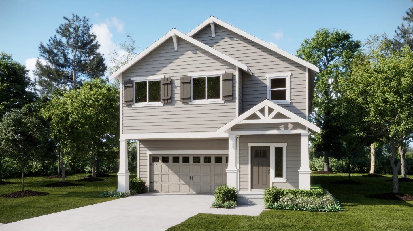Elevation CR - Craftsman home image