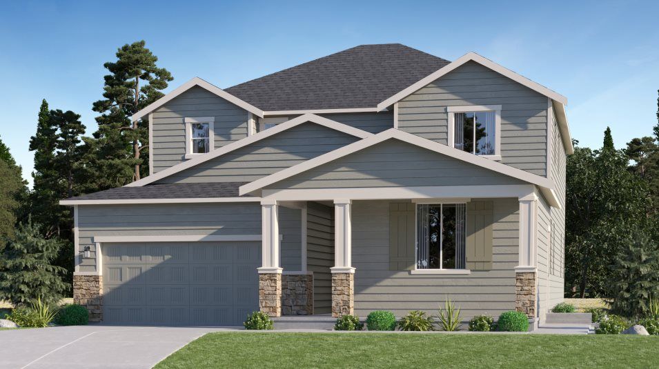Elevation CR - Craftsman home exterior image