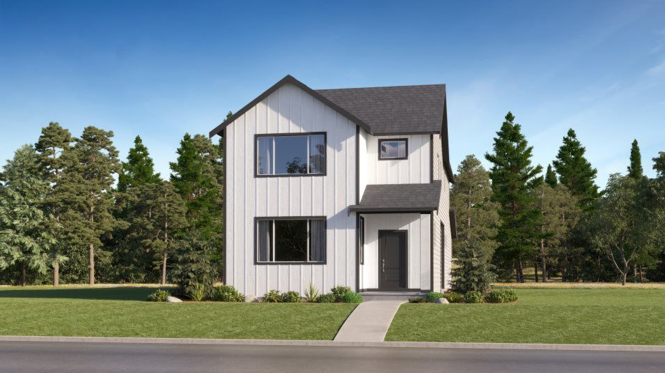 Elevation MF - Modern Farmhouse exterior image