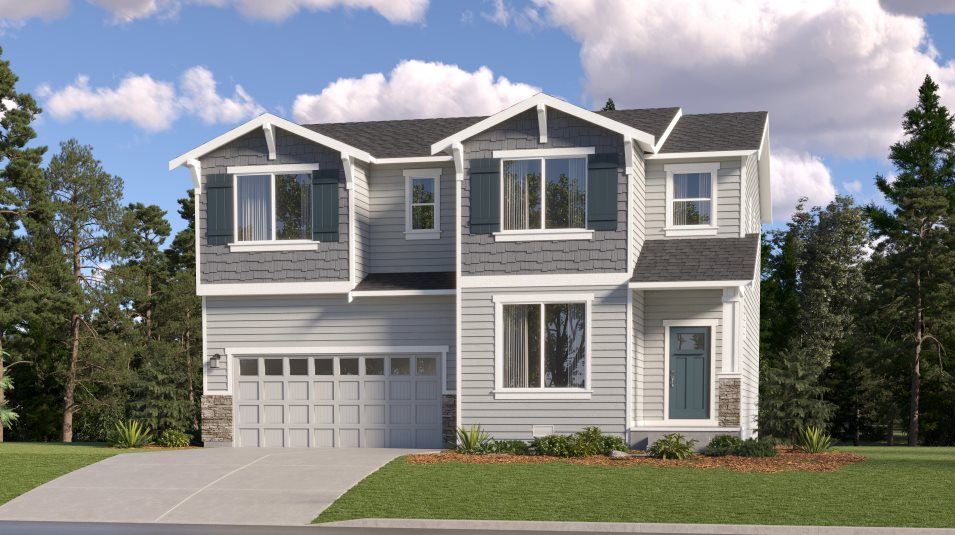 Elevation B - Elevation B exterior rendering