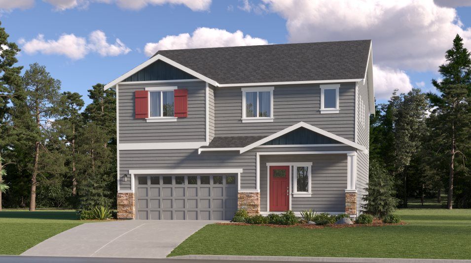Elevation B - Bexley Ridge Elevation B