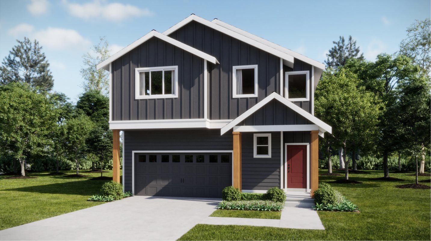 Elevation MF - Modern Farmhouse image