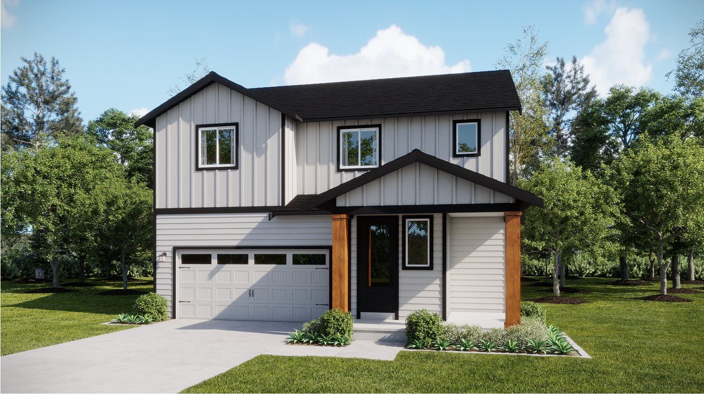 Elevation MF - Modern Farmhouse home image