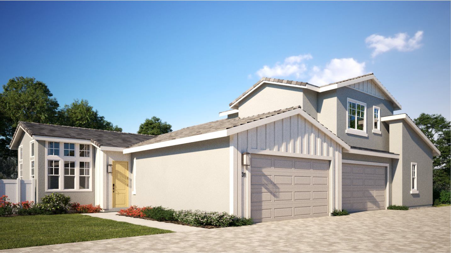 Elevation B - Ranch B (Preliminary)