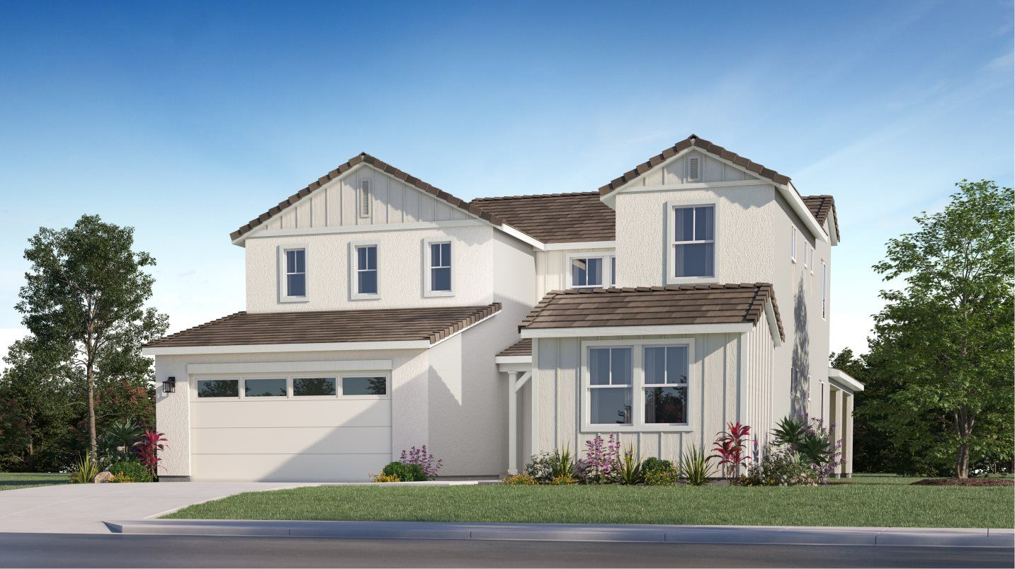 Elevation D - Farmhouse Exterior D