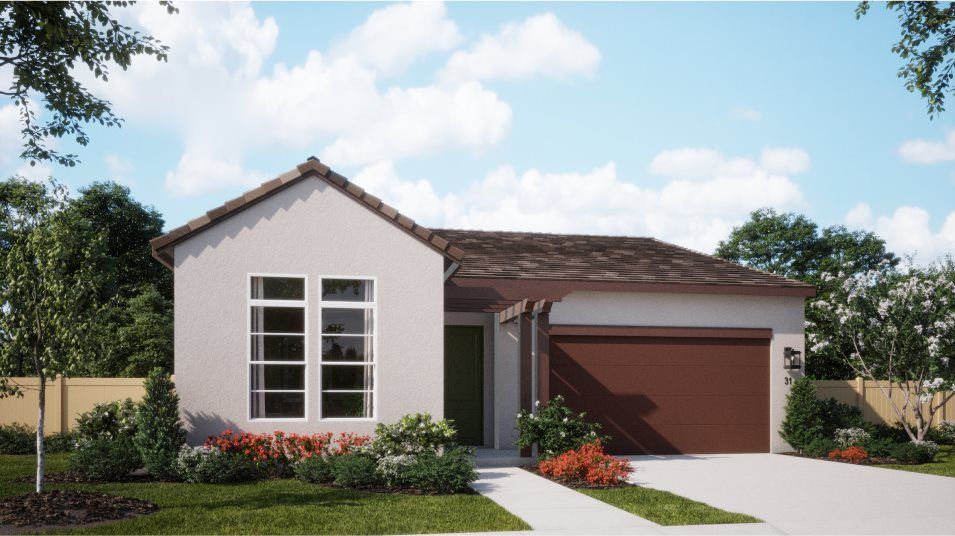 Elevation A - Traditional home exterior image