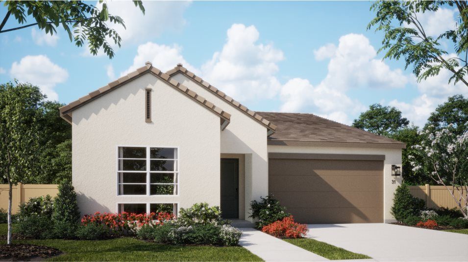 Elevation A - Traditional home exterior image