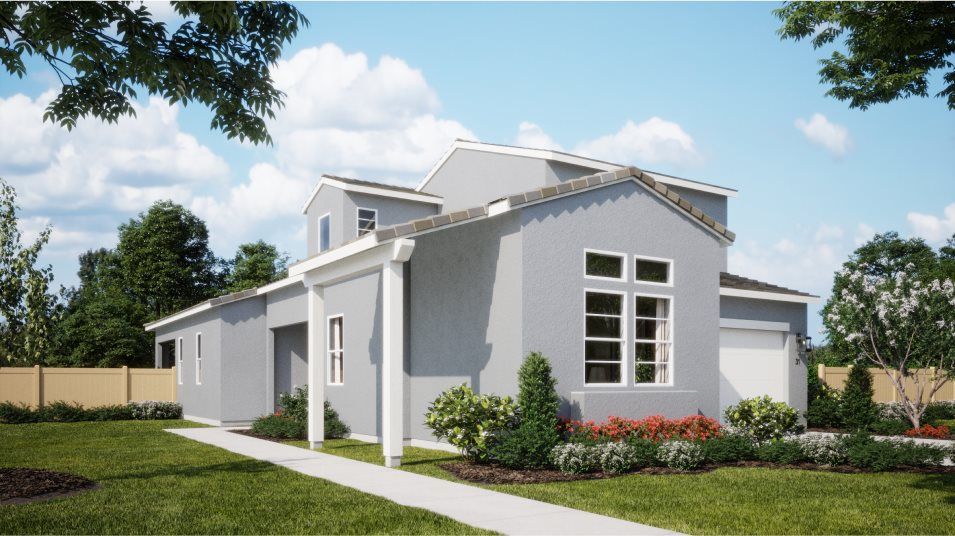 Elevation A - Traditional home exterior image