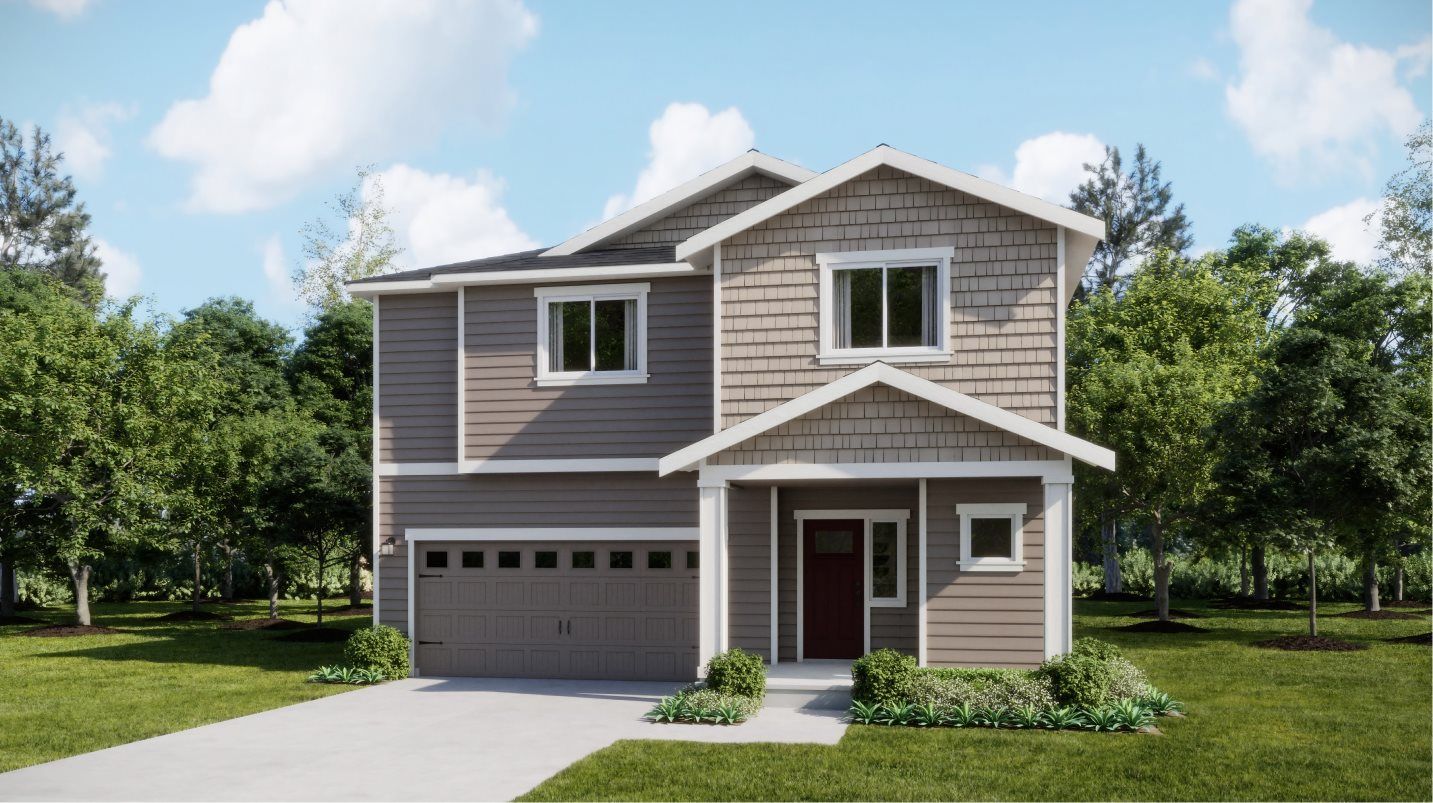 Elevation TR - Traditional-style home image