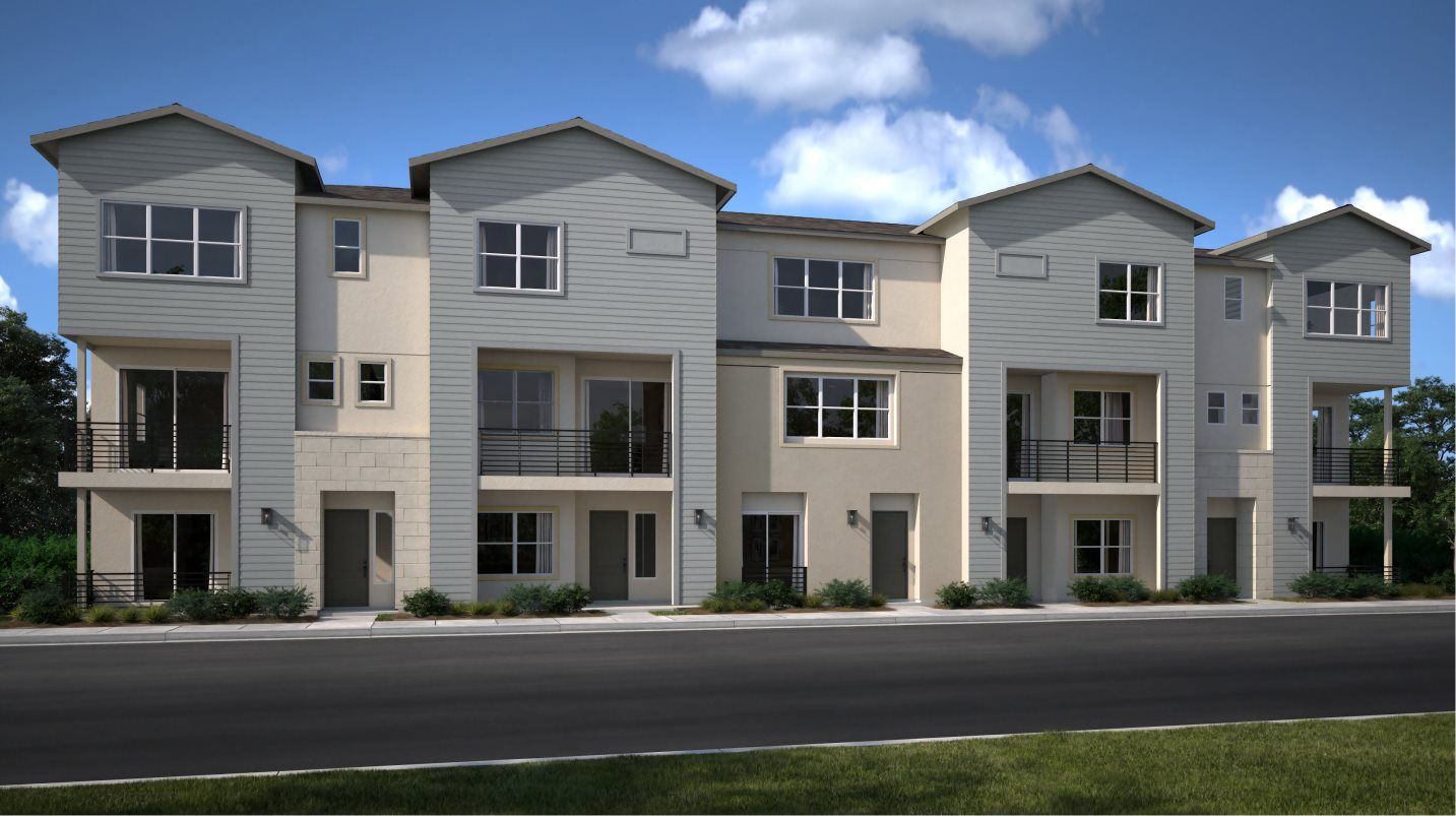 Elevation B - Ashton 5 Plex B Exterior