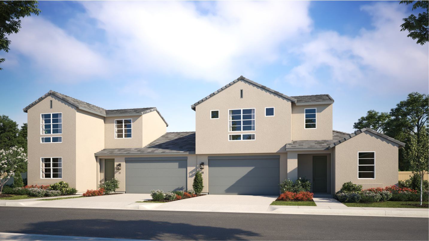 Elevation A - Res 3 Modern Elevation A
