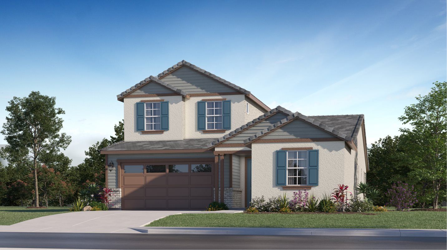 Elevation A - Cottage-style home image
