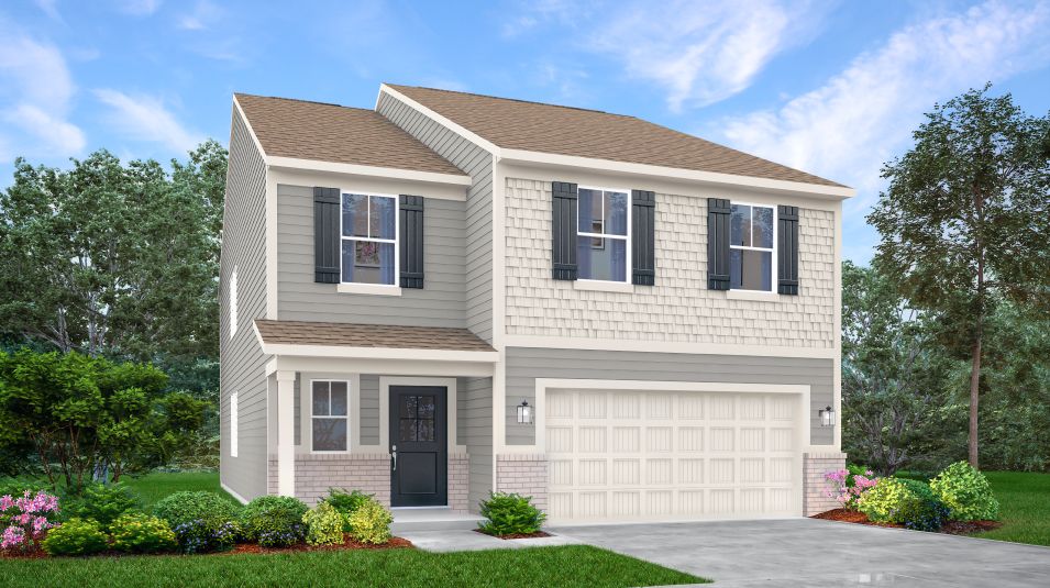 Elevation A0 - Ironwood Exterior Rendering