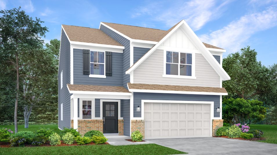 Elevation B0 - Ironwood Exterior Rendering