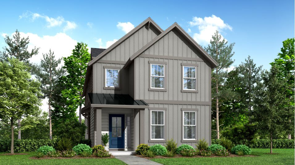 Elevation F - Reeds Crossing Legacy Maple Farmhouse
