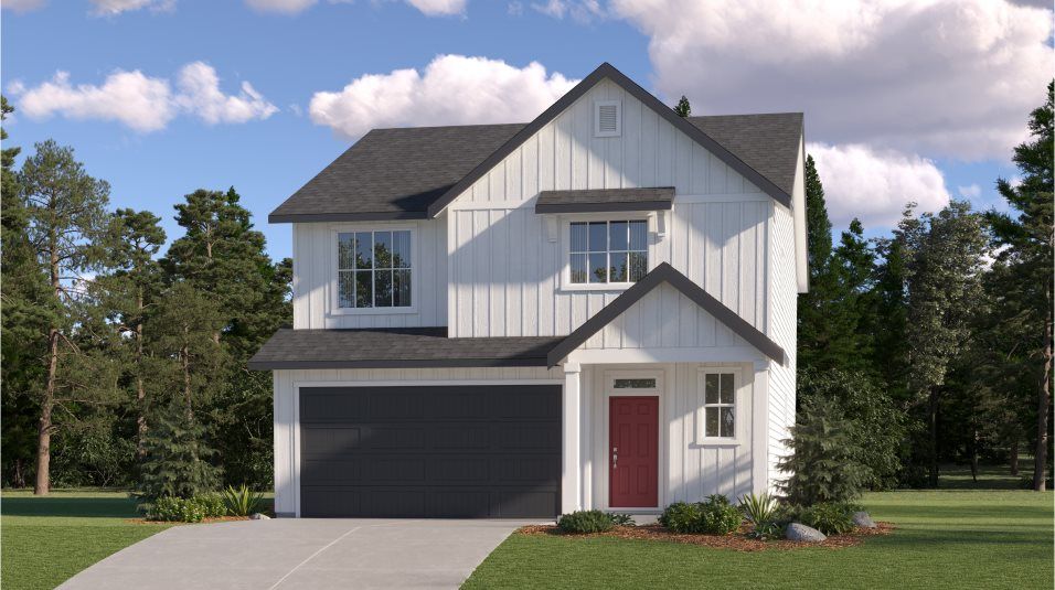 Elevation F - Ashland Farmhouse