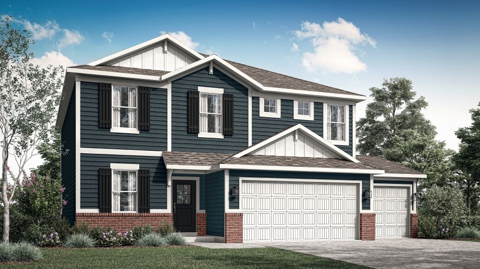 Elevation A0 - Hampshire Exterior A