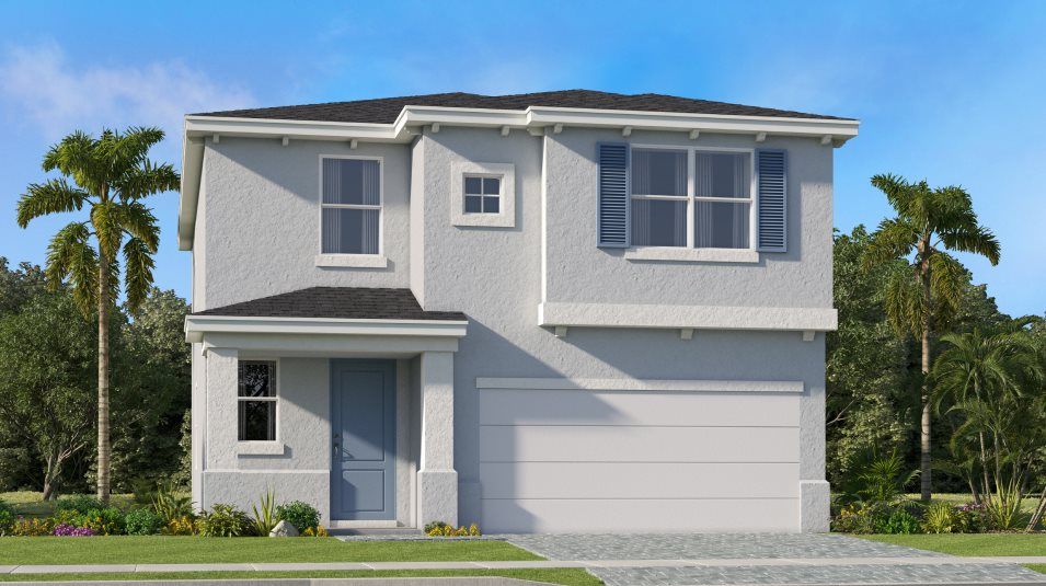 Elevation S - This craftsman-styled exterior