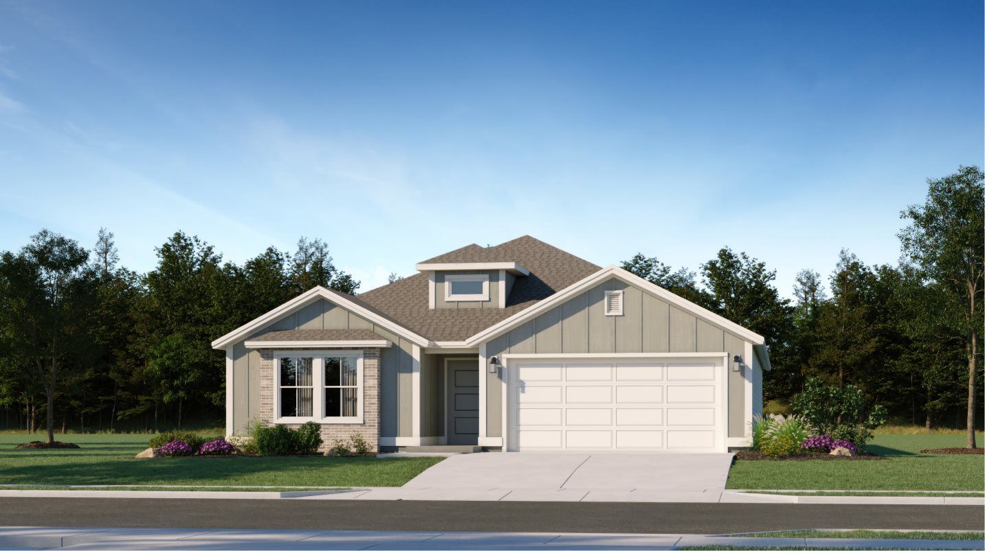 Elevation A - Traditional home image