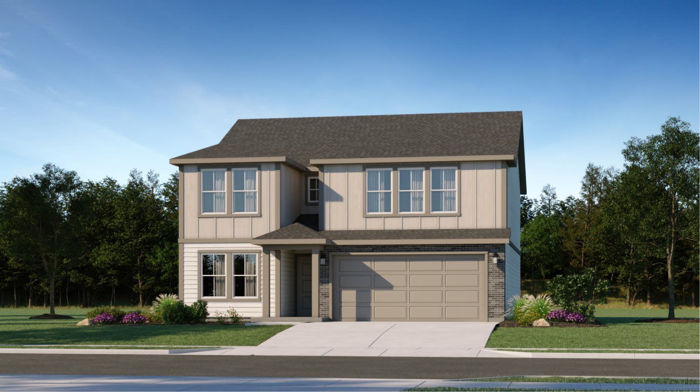 Elevation A - Traditional home image