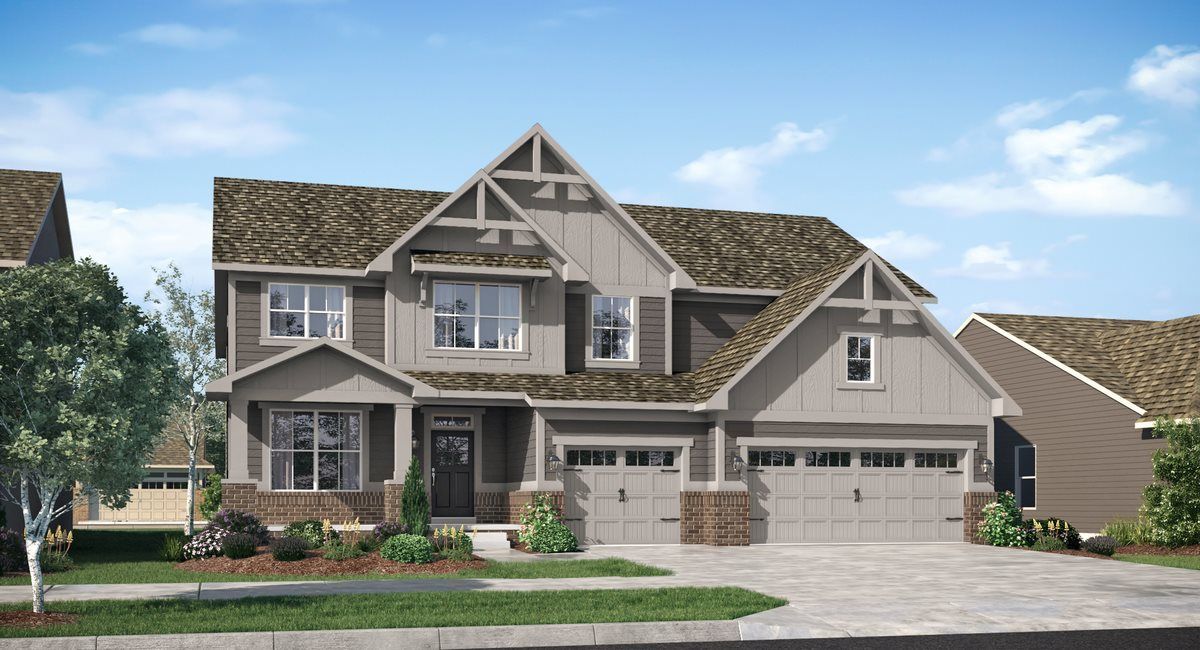 Elevation B2 - 3500 Farmhouse
