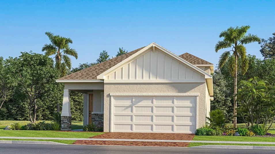 Elevation F - Exterior F