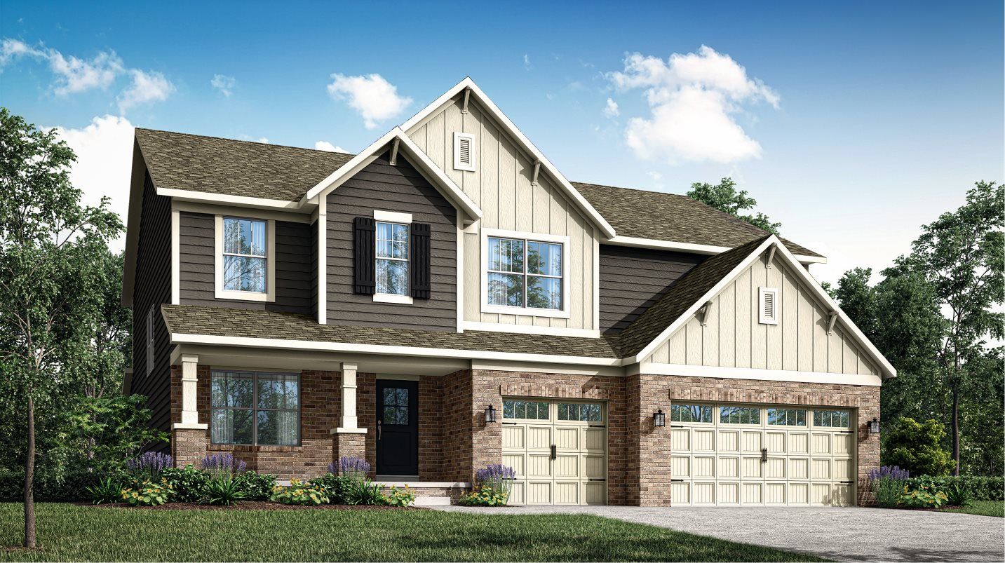 Elevation B2 - Exterior Rendering