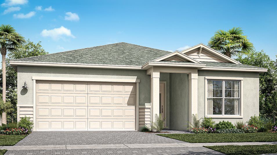 Elevation D - Exterior Rendering