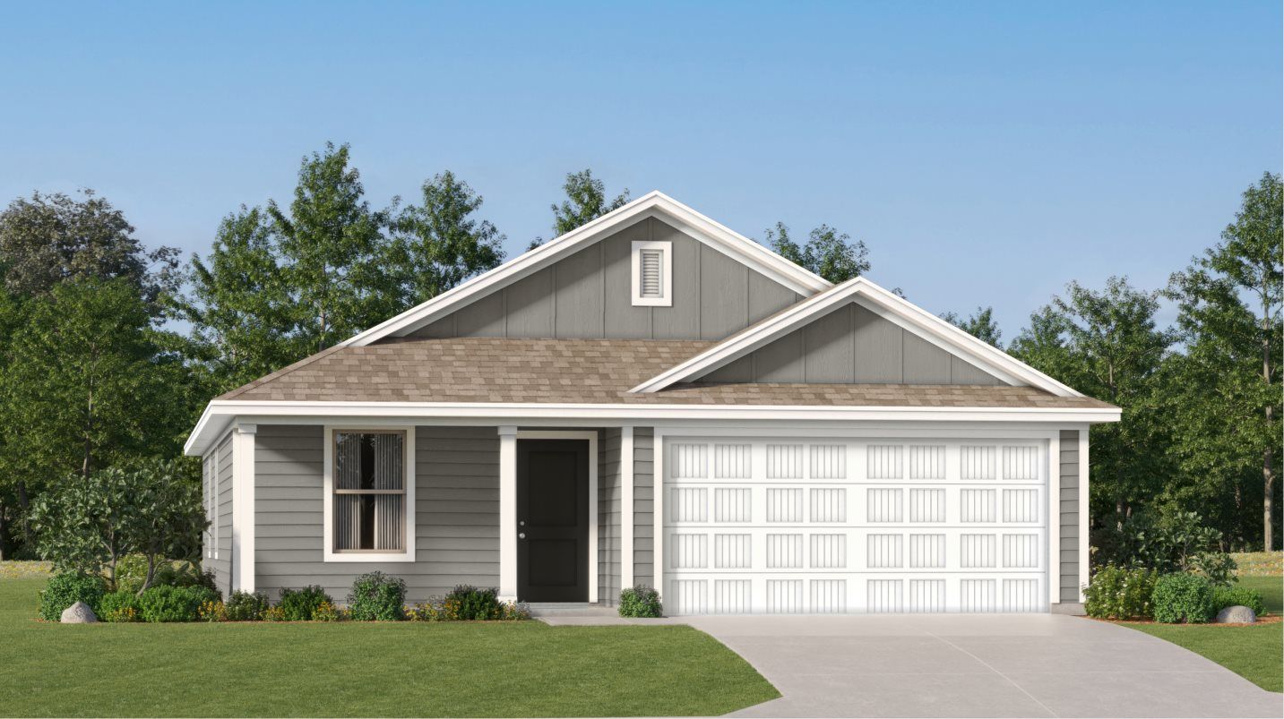 Elevation D - Exterior Rendering
