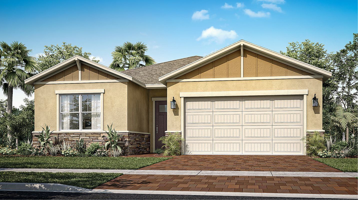 Elevation F - Exterior F