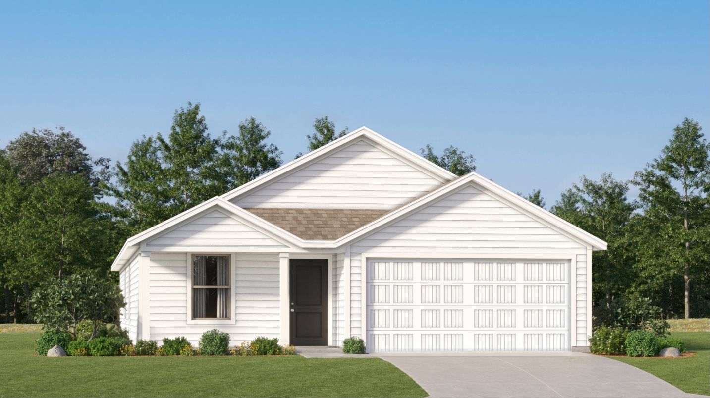 Elevation B - Exterior Rendering