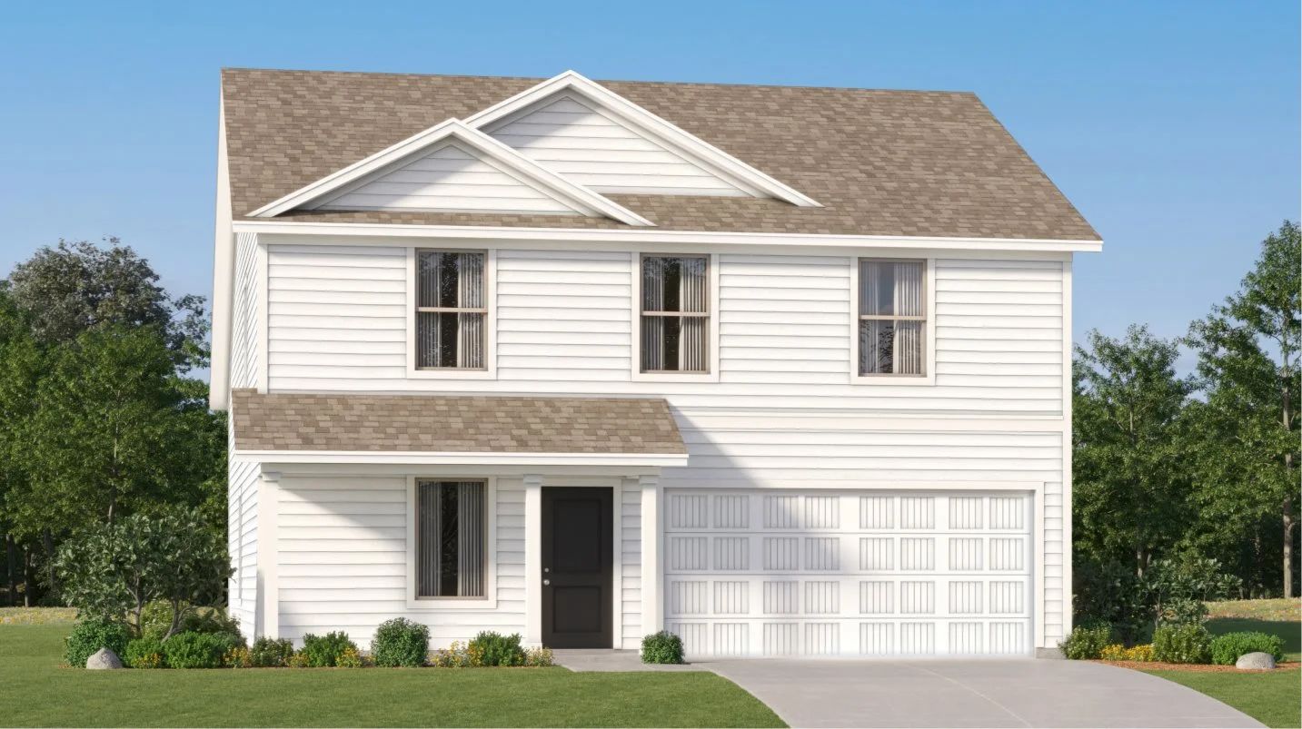 Elevation B - Exterior Rendering