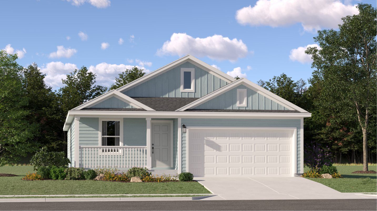 Elevation D - Cottage