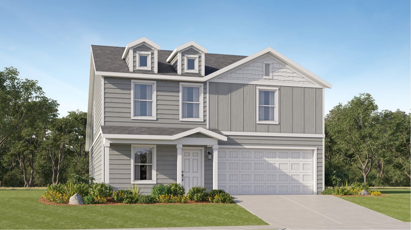 Elevation E - Plan 1874 Craftsman