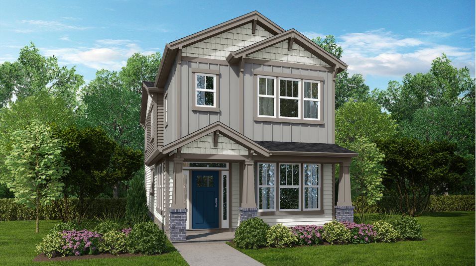Elevation C - Reeds Crossing Natalia Craftsman exterior